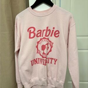 Gildan Light Pink Barbie University Sweatshirt